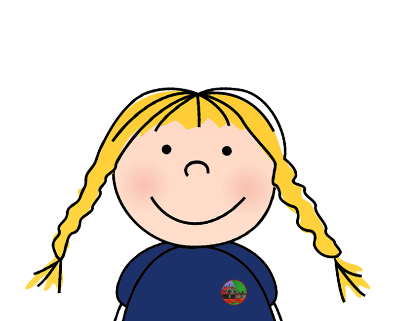 blonde hair girl cartoon