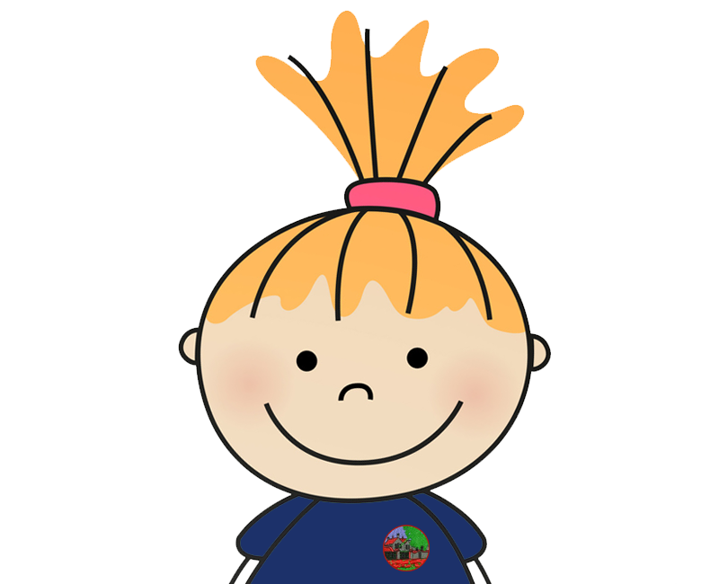 red hair girl cartoon